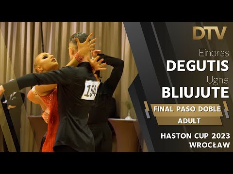 # Final Paso Doble | Degutis Einoras & Bliujute Ugne | WDSF Adult Open | Haston Cup 2023