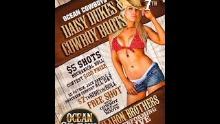 OCEAN COWBOYS PRESENTS DAISY DUKES AND COWBOY BOOTS  MAHON BROTHERS SHOW FB
