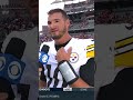 Mitchell Trubisky after OT THRILLER vs Bengals: 'That was a unique game' #shorts