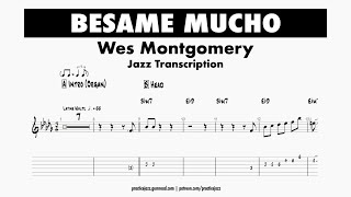 (Transcription) Besame mucho - Wes Montgomery