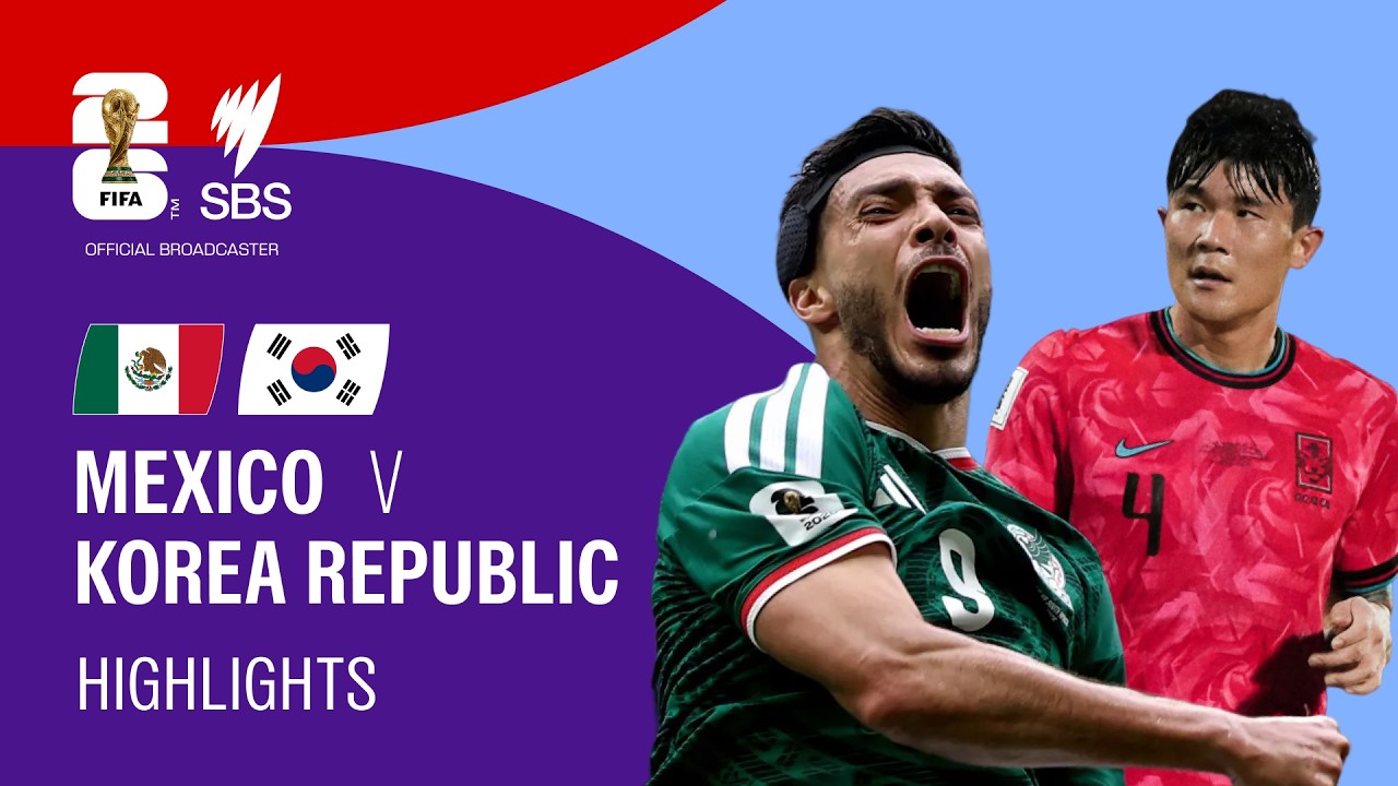 Mexico v Korea Republic: FIFA World Cup 2026 Highlights Group A