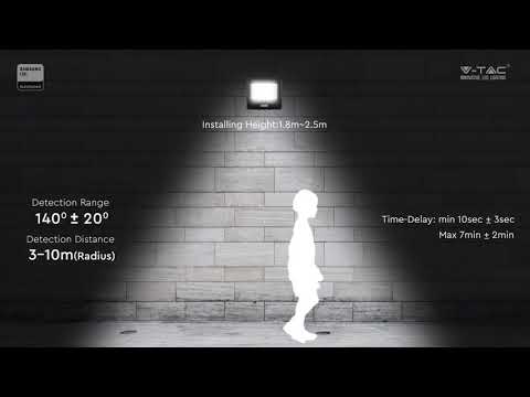 V-tac 24W LED įmontuojama panelė, apvali (3000K) šiltai balta video