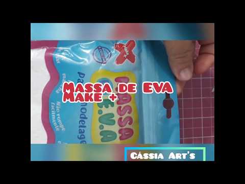 Como fazer coruja com molde Spacchi e massa de EVA Make +
