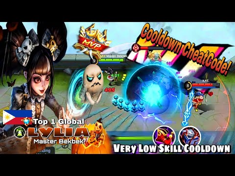 LYLIA BOMBARD THE ENEMIES | TOP 1 GLOBAL LYLIA by Master Bekbek ~ MLBB