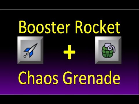 Booster Rocket + Chaos Grenade - Pocket Tanks Combos