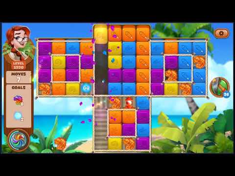 Lost Island Blast Adventure Level 1550 - NO BOOSTERS 🏝️ | SKILLGAMING ✔️