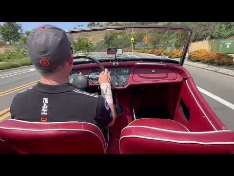 1962 Triumph TR3 In Car Driving Exterior Audio
