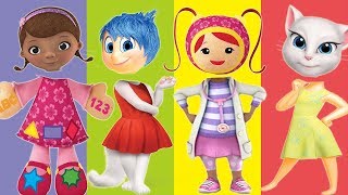 Wrong Heads Doc Mctuffins Mili Team Umizomi Joy Inside Out Talking Tom And Friend Finger Family Song
