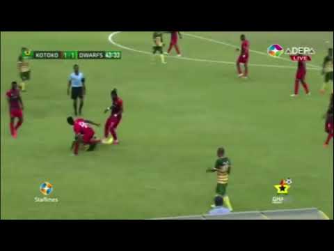 ASANTE KOTOKO VS EBUSUA DWARFS 2 : 1 GOALS & HIGHLIGHT