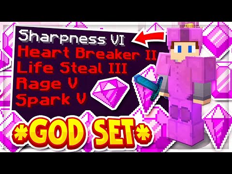 THE *PERFECT* MAXED GOD SET WORTH BILLIONS! | Minecraft Skyblock | Archon | Chaos