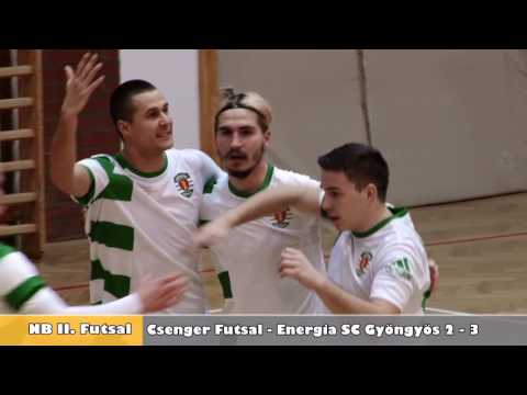 NB II futsal Csenger-Futsal - Energia SC Gyöngyös 2017 01 23