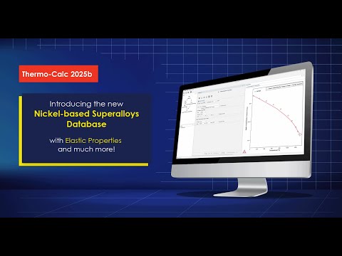 Introducing TCNI13: Nickel Superalloys Database in 2025b