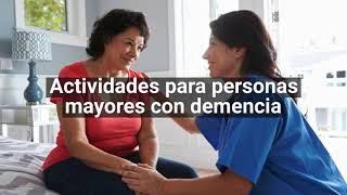 Actividades para personas mayores con demencia