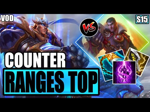 NEW TECH, TO COUNTER THE TOP RANGES - Garen vs Jayce - Soloq Top Master | 15.13