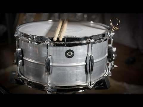 Q Drum Co. Gentlemen's Series - Aluminum Snare Drum