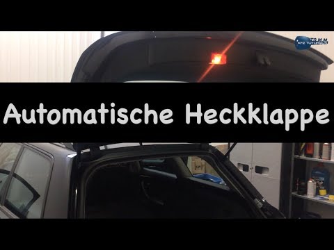 Go Simply Heckklappenöffner Automatische Heckklappe Test Beispiel: Audi A4 B6