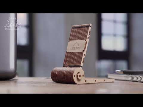 Механічний 3D пазл UGEARS Підставка для телефону (70145)