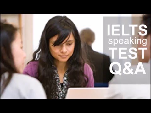 IELTS Speaking Test Q&A | Asking the examiner questions