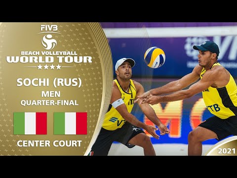 Carambula/Rossi vs. Nicolai/Lupo - Men's QF | Full Match | 4* Sochi 2021