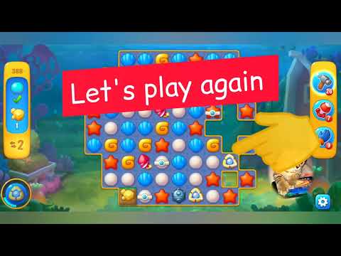 Fishdom 2022, no boosters, level  388 -  прохождение без бустеров,  388 уровень.