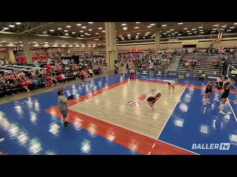 USAV Nationals Championship   15 Freedom   HJV 15 Premier vs Premier Nebraska 15 Black