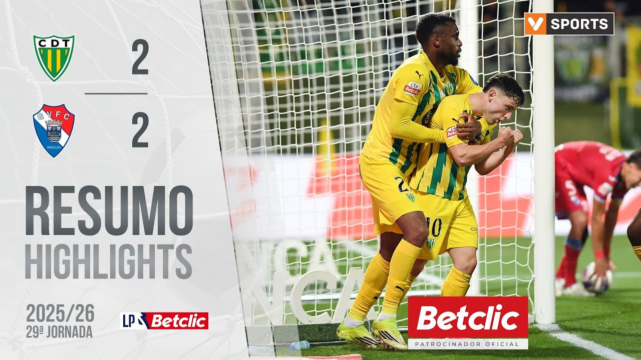 Tondela vs Gil Vicente Highlights