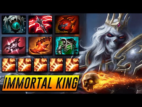 Wraith King Immortal Skeleton Boss - Dota 2 Pro Gameplay [Watch & Learn]