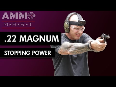 Stopping Power of .22 Magnum
