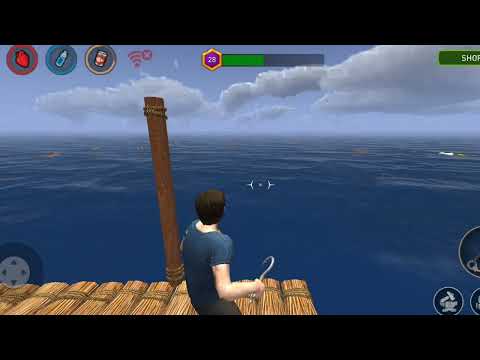 RAFT SURVIVAL OCEAN NOMAD - Building a RAFT - Gameplay - YouTube