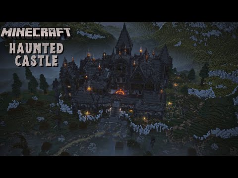 HAUNTED CASTLE - Minecraft Timelapse