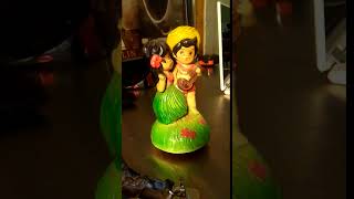 Spencer Gifts Vintage 1974 Hawaiian Wedding Song Music Box Japan