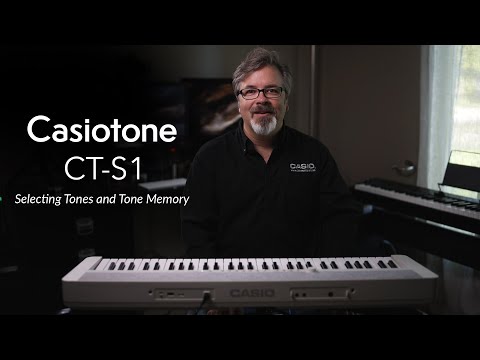 Sintezatorius Casio CT-S1, raudonas video