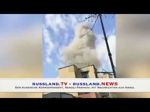 Der russische Korrespondent, Sergej Pashkov, mit Nachrichten aus Israel