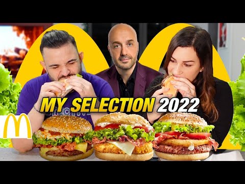 Let's try the entire 2022 McDonald's "My Selection" - LET'S TASTE IT 🍔