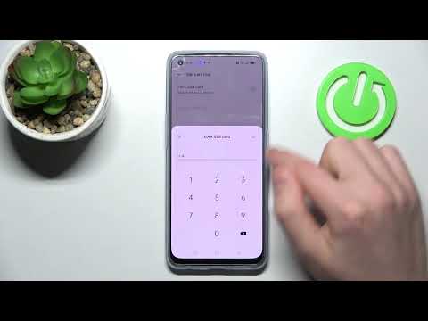 How to Set Up SIM PIN on your SIM Card in Oppo Reno 7 - SIM Card Settings