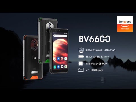 Blackview BV6600 Global Version Smartphone丨8580mAh Battery - Banggood New Tech