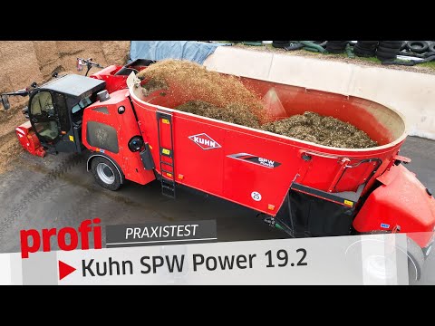Tiefergelegter Mischwagen | Kuhn SPW Power 19.2 DL