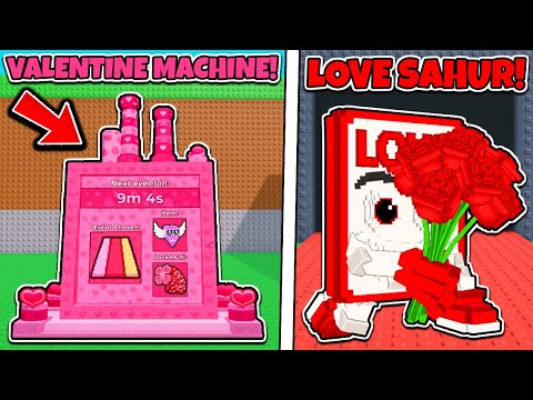 NOWA WALENTYNKOWA MASZYNA W STEAL A BRAINROT! Roblox