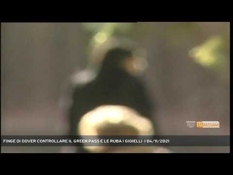 FINGE DI DOVER CONTROLLARE IL GREEN PASS E LE RUBA I GIOIELLI  | 04/11/2021