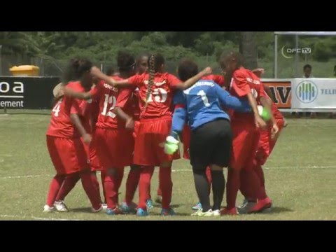 2016 OFC U17 Women's Championship - 3rd Place Final | Fiji v New Caledonia - Highlights