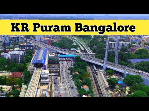 Bangalore City | K R Puram | Bengaluru City Drone view