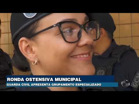 Guarda Civil Municipal apresenta grupo de elite