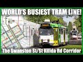World S Busiest Tram Corridor Swanston St St Kilda Rd