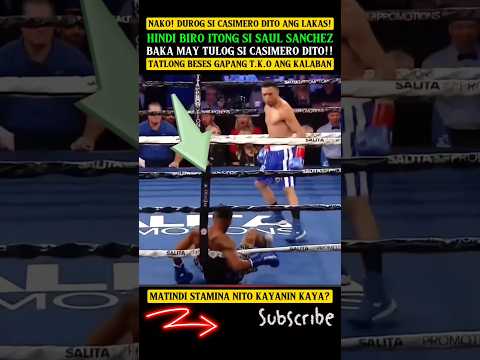 CASIMERO DILIKADO! HINDI BIRO SI SAUL SANCHEZ, TATLONG BESES PINAGAPANG ANG KALABAN.