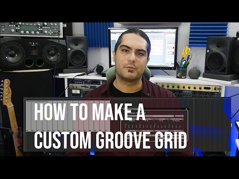 How to Make a Custom Groove Grid in Cubase 12