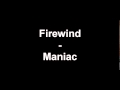 Firewind - maniac - lyrics 