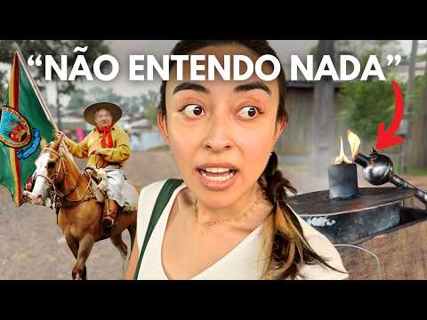 Gringa no Acampamento Farroupilha 2024 em Chapecó | CTG e Tradições Gaúchas