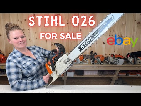 Return From The Brink Of Death:  Stihl 026 Chainsaw