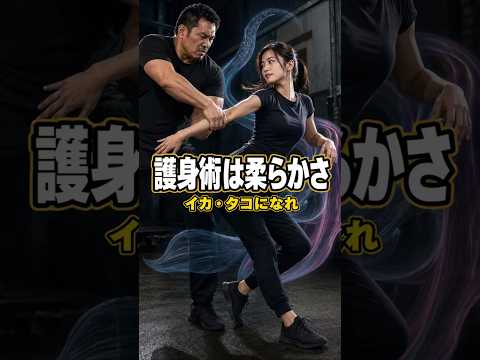 【護身術は柔らかさと自由対処】大神護身道　今日から使える護身術
