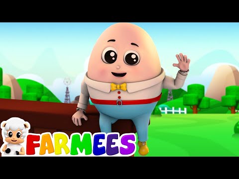 Humpty Dumpty | Humpty Dumpty Nursery Rhyme | Dumpty Humpty | Baby Rhymes by Farmees Video